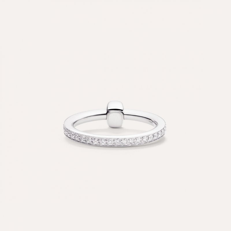 Pomellato - Anello Together - Oro Bianco - Diamanti