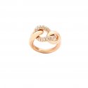 Pomellato - Anello Catene - Oro Rosa - Diamanti