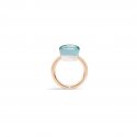 Pomellato - Anello Nudo Maxi - Oro Rosa - Topazio