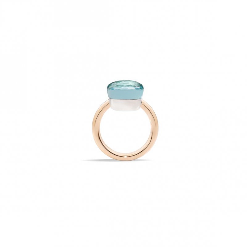 Pomellato - Anello Nudo Maxi - Oro Rosa - Topazio