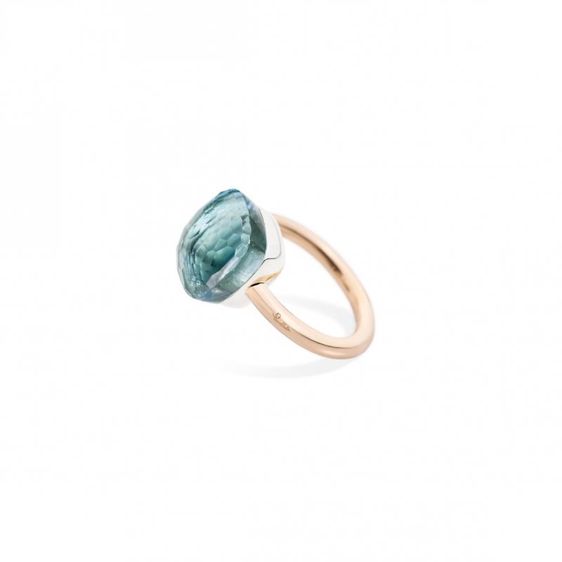 Pomellato - Anello Nudo Maxi - Oro Rosa - Topazio