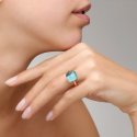 Pomellato - Anello Nudo Maxi - Oro Rosa - Topazio