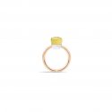 Pomellato - Anello Nudo Petit - Oro Rosa E Bianco