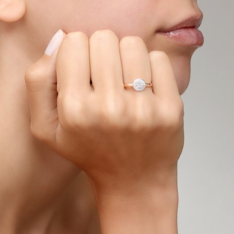 Pomellato - Anello Sabbia - Oro Rosa - Diamanti