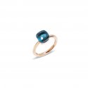 Pomellato - Anello Nudo Petit - Oro Rosa - Topazio