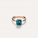 Pomellato - Anello Nudo Petit - Oro Rosa - Topazio