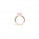 Pomellato - Anello Nudo Classic - Oro Rosa - Quarzo
