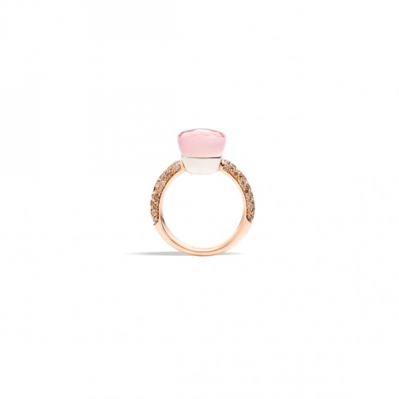 Pomellato - Anello Nudo Classic - Oro Rosa - Quarzo