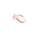 Pomellato - Anello Nudo Classic - Oro Rosa - Quarzo