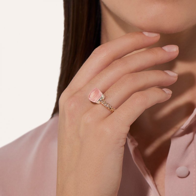 Pomellato - Anello Nudo Classic - Oro Rosa - Quarzo