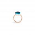 Pomellato - Anello Nudo Maxi - Oro Rosa - Topazio