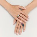 Pomellato - Anello Nudo Maxi - Oro Rosa - Topazio