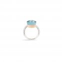 Pomellato - Anello Nudo Maxi - Oro Rosa E Bianco