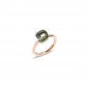 Pomellato - Anello Nudo Petit - Oro Rosa E Bianco