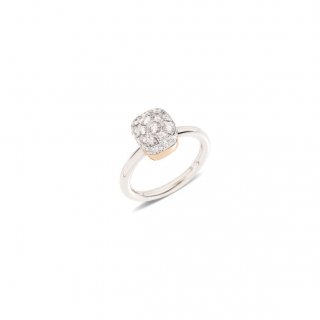 Pomellato - Anello Nudo Petit - Oro Rosa - Diamanti