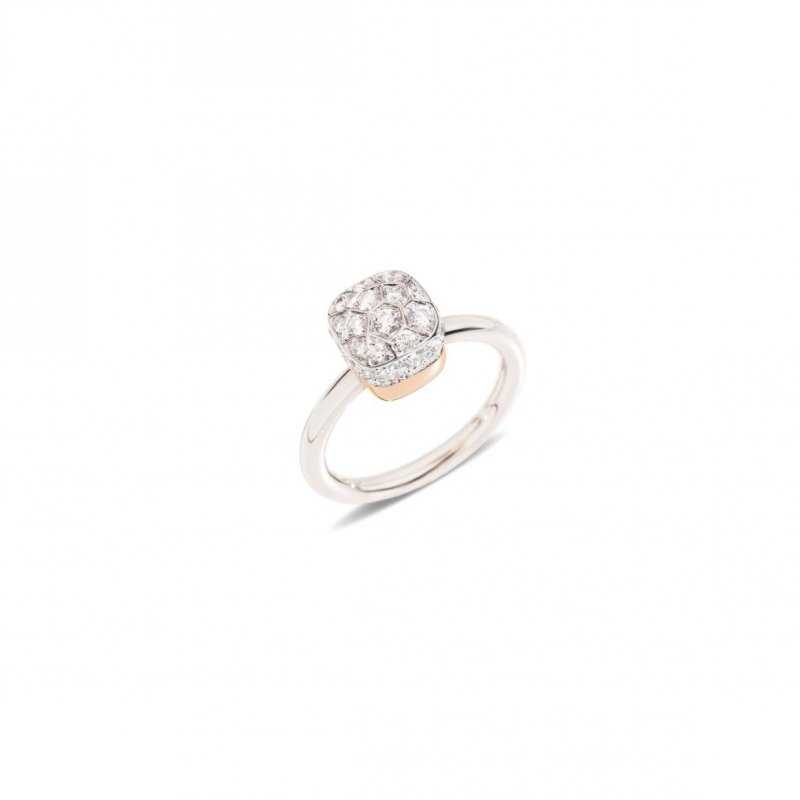 Pomellato - Anello Nudo Petit - Oro Rosa - Diamanti