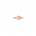 Pomellato - Anello Nudo Petit - Oro Rosa - Quarzo