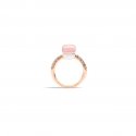 Pomellato - Anello Nudo Petit - Oro Rosa - Quarzo