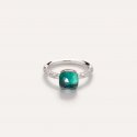 Pomellato - Anello Nudo Petit - Oro Rosa E Bianco