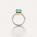 Pomellato - Anello Nudo Petit - Oro Rosa E Bianco