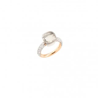 Pomellato - Anello Nudo Classic - Oro Rosa E Bianco