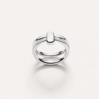 Pomellato - Anello Together - Oro Bianco - Diamanti
