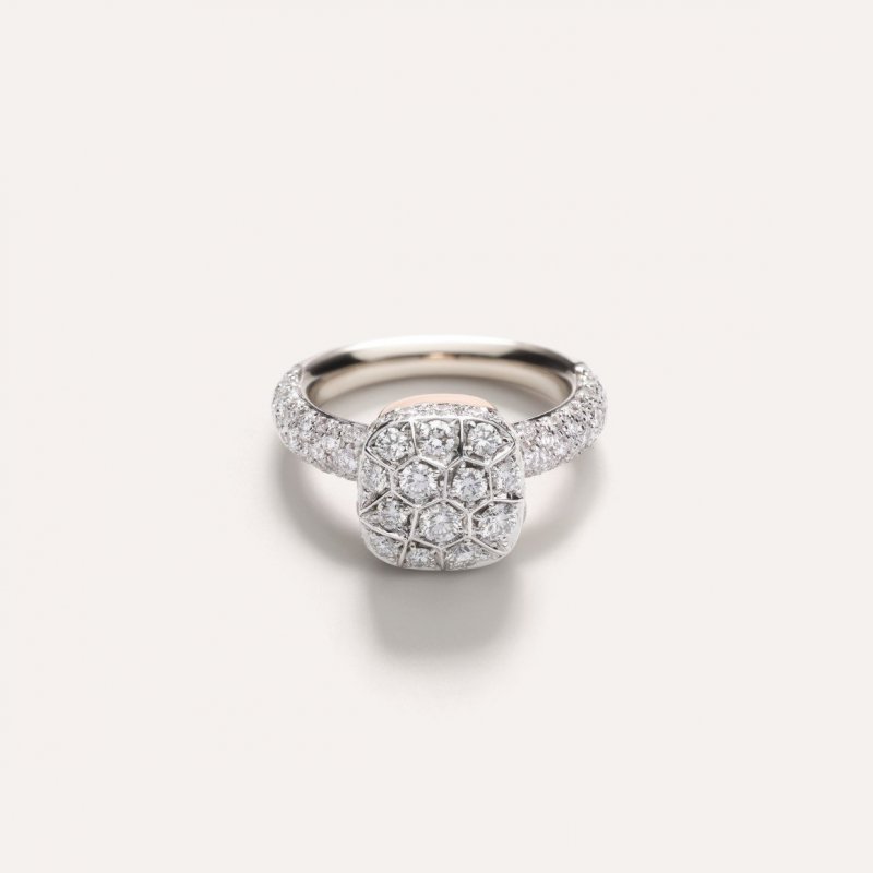 Pomellato - Anello Nudo Classic - Oro Rosa E Bianco