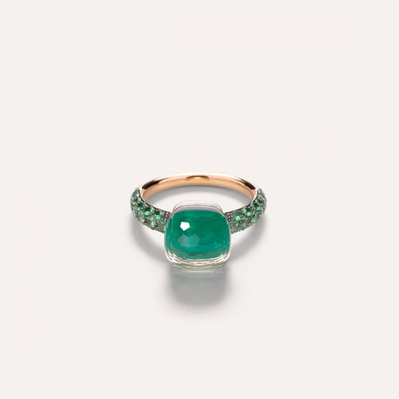 Pomellato - Anello Nudo Classic - Oro Rosa E Bianco