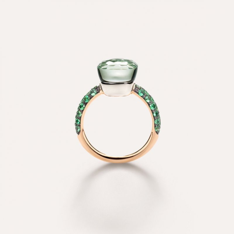 Pomellato - Anello Nudo Classic - Oro Rosa E Bianco