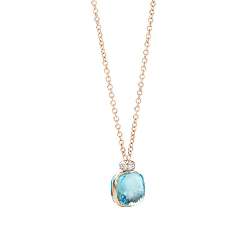 Pomellato - Collana Nudo Classic - Oro Rosa - Topazio
