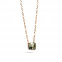 Pomellato - Collana Nudo Petit - Oro Rosa - Prasiolite
