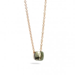 Pomellato - Collana Nudo Petit - Oro Rosa - Prasiolite