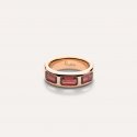 Pomellato - Anello Iconica - Oro Rosa - Granato