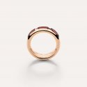 Pomellato - Anello Iconica - Oro Rosa - Granato