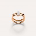 Pomellato - Anello Together - Oro Rosa - Diamanti