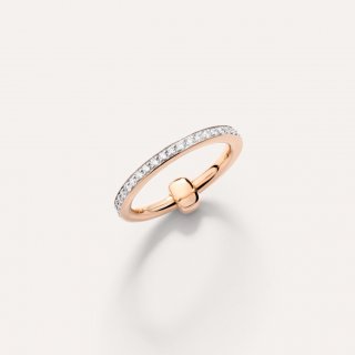 Pomellato - Anello Together - Oro Rosa - Diamanti