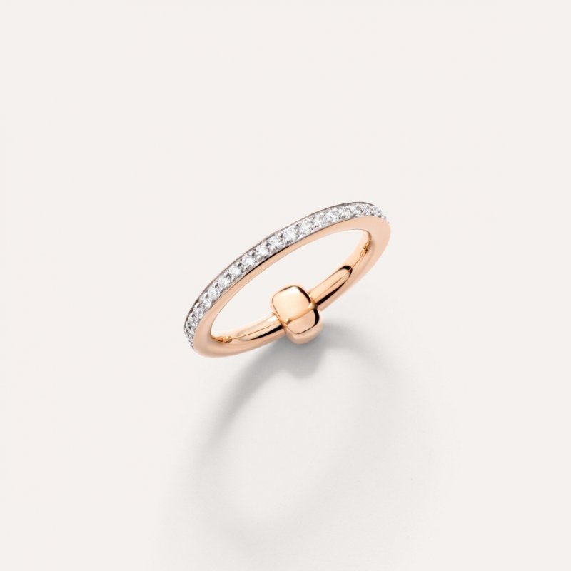 Pomellato - Anello Together - Oro Rosa - Diamanti