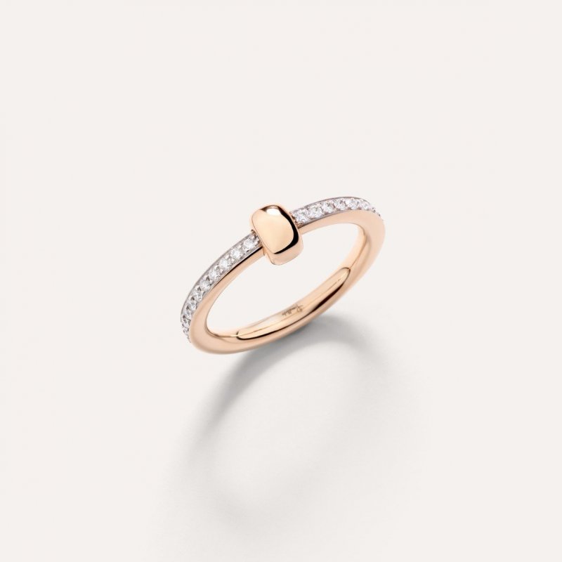 Pomellato - Anello Together - Oro Rosa - Diamanti