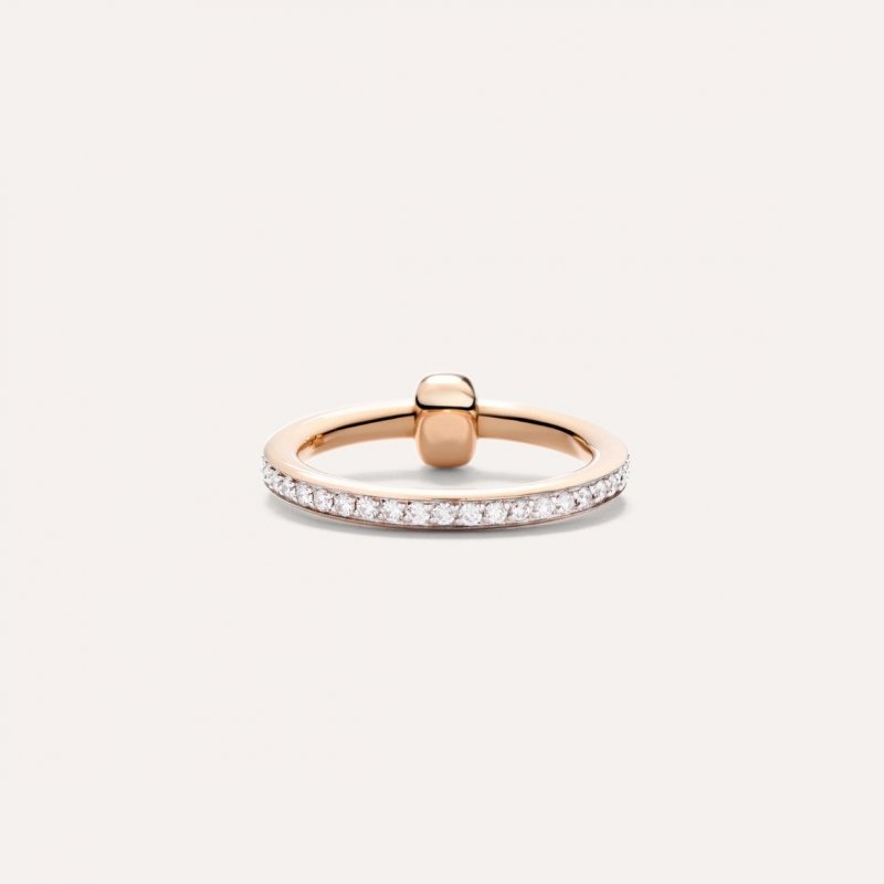 Pomellato - Anello Together - Oro Rosa - Diamanti