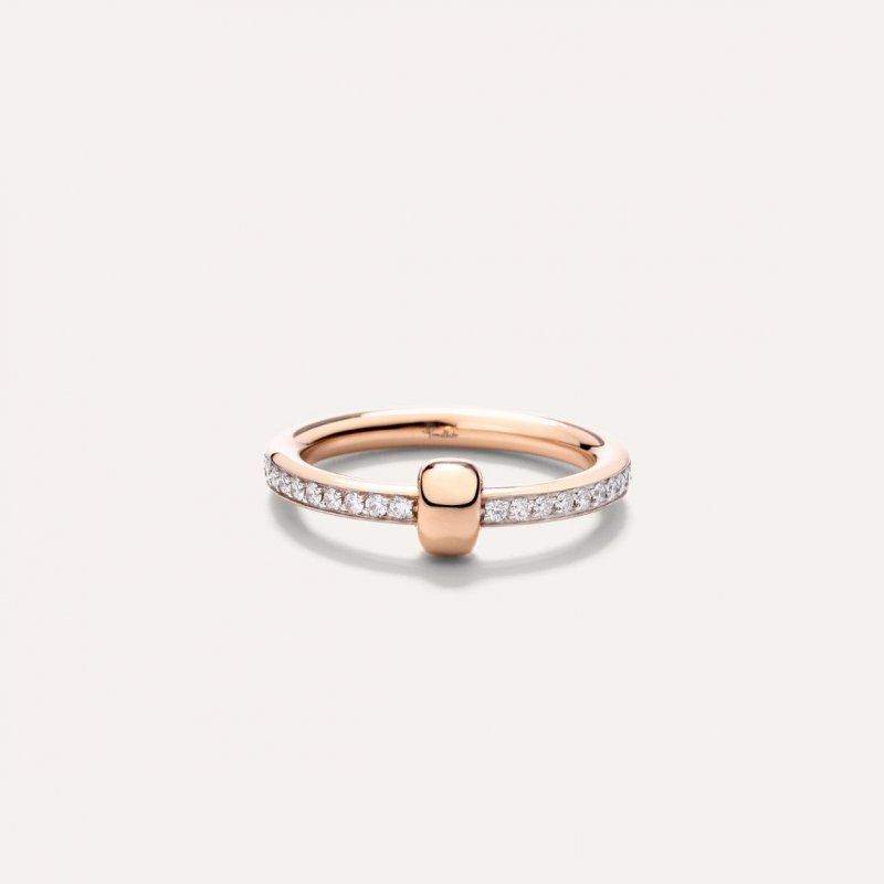 Pomellato - Anello Together - Oro Rosa - Diamanti