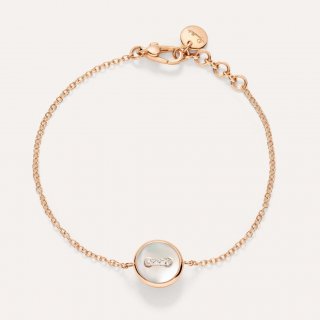Pomellato - Bracciale Pom Pom Dot - Oro Rosa - Madreperla