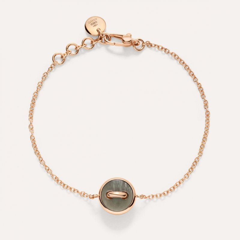 Pomellato - Bracciale Pom Pom Dot - Oro Rosa - Madreperla