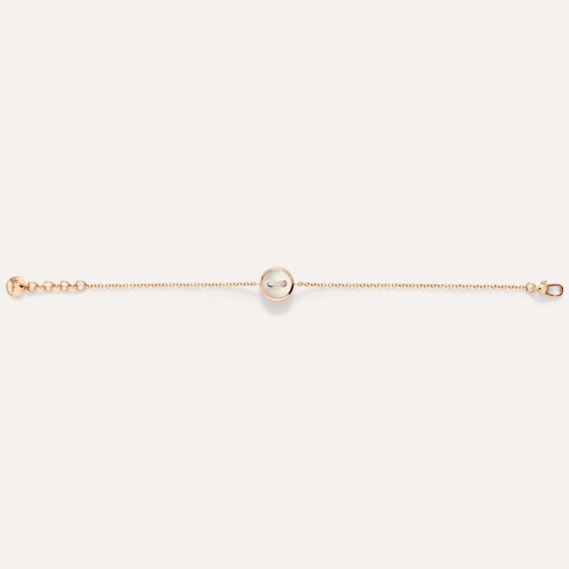 Pomellato - Bracciale Pom Pom Dot - Oro Rosa - Madreperla