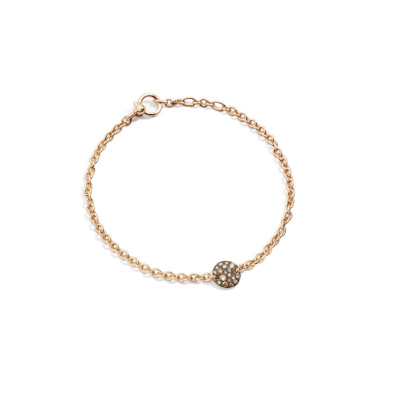 Pomellato - Bracciale Sabbia - Oro Rosa - Brillanti