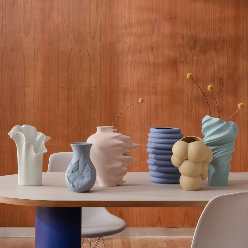 Porcellana Rosenthal-Vaso 30 Cm-Design Vases Sea Salt