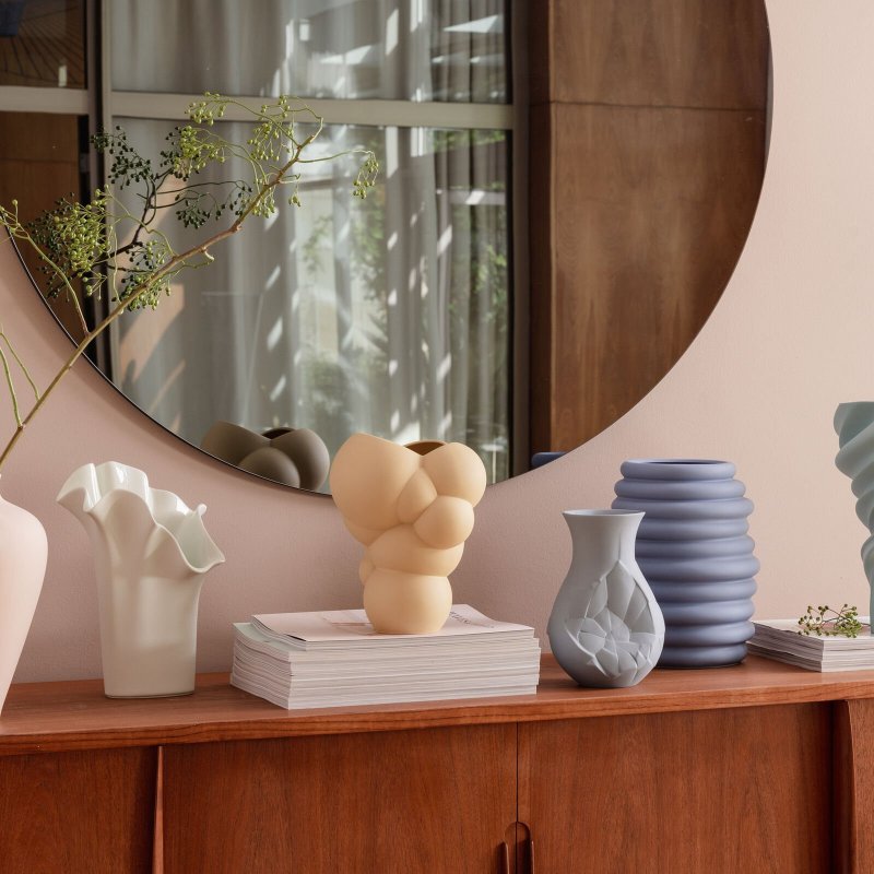Porcellana Rosenthal-Vaso 30 Cm-Design Vases Sea Salt