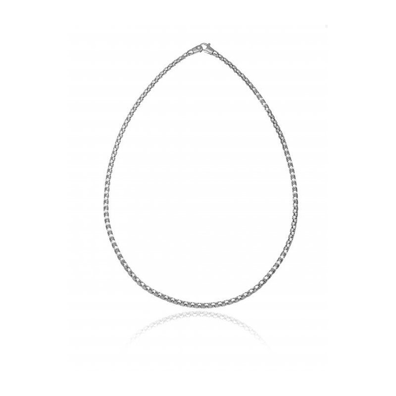 Chimento - Girocollo Oro Bianco - Brillanti Bianchi