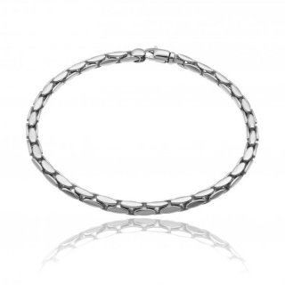 Chimento - Bracciale Oro Bianco - Elegante E Raffinato