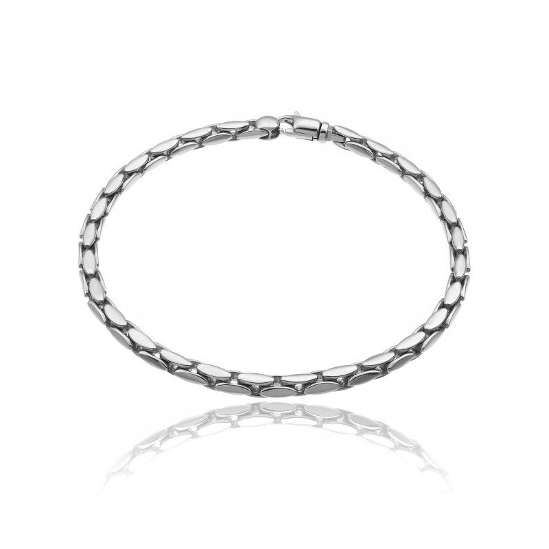 Chimento - Bracciale Oro Bianco - Elegante E Raffinato