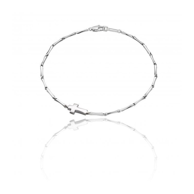 Chimento - Bracciale Oro Bianco - Elegante E Raffinato